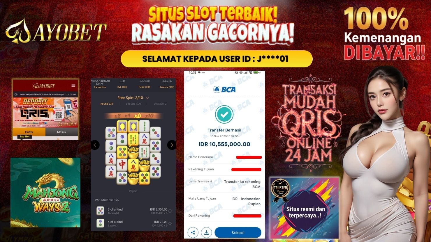 AYOBET JACKPOT SLOT MAHJONG WAYS 2